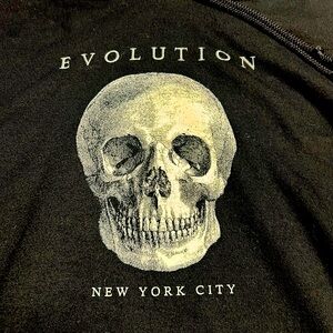 Evolution black hoodie